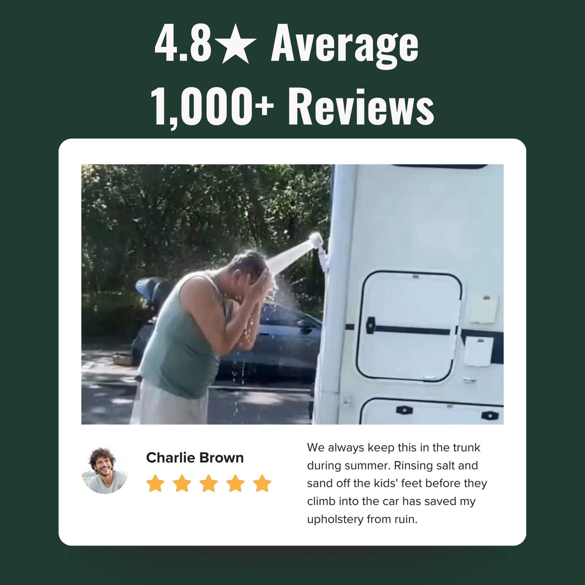 PureTrekker Portable Shower