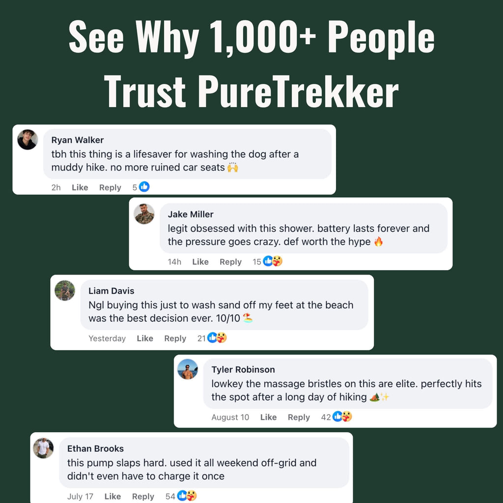 PureTrekker Portable Shower